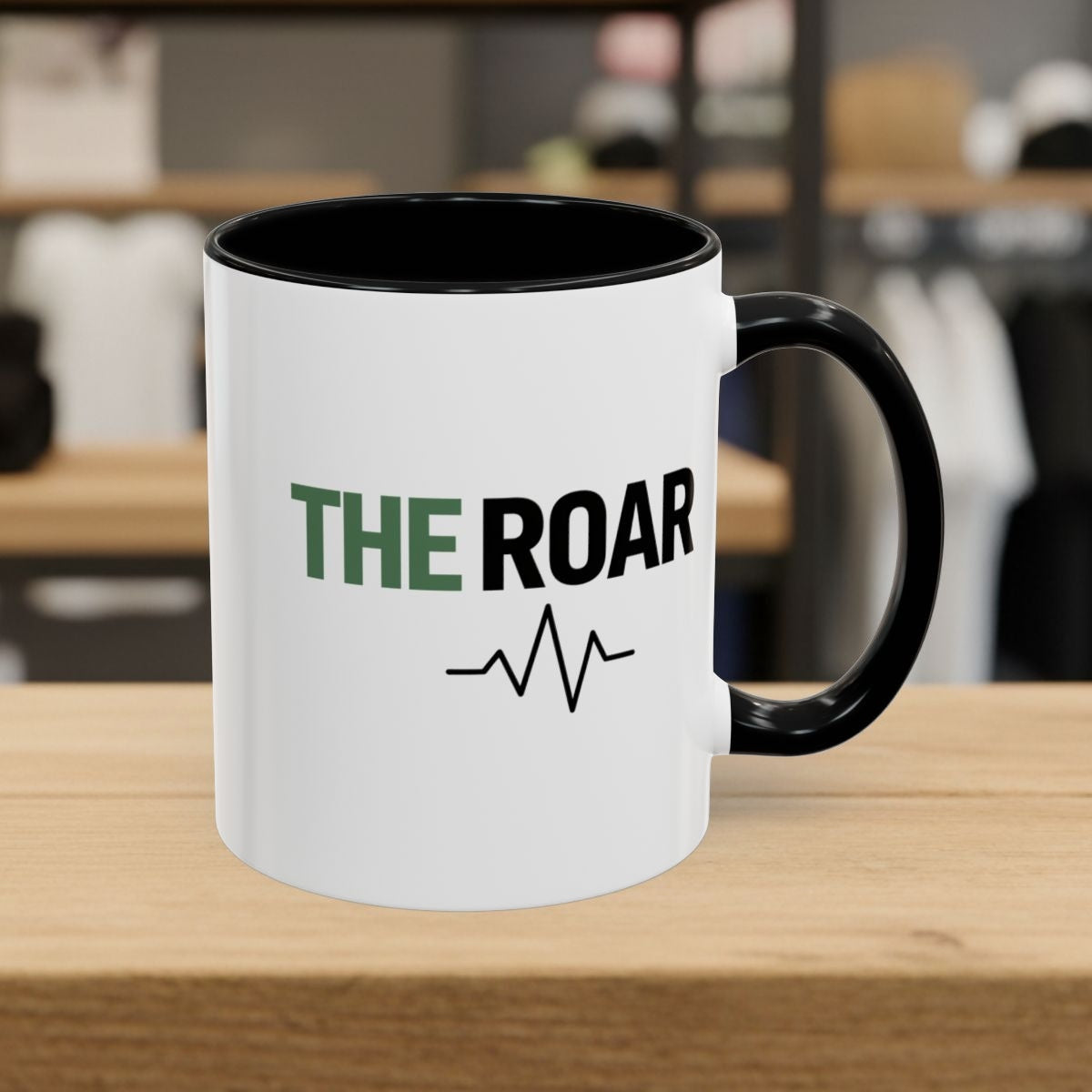 THE ROAR - Golf Mug - 11oz in Black