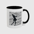 Unleash Your Mental Game (Female) - Golf Mug in Black