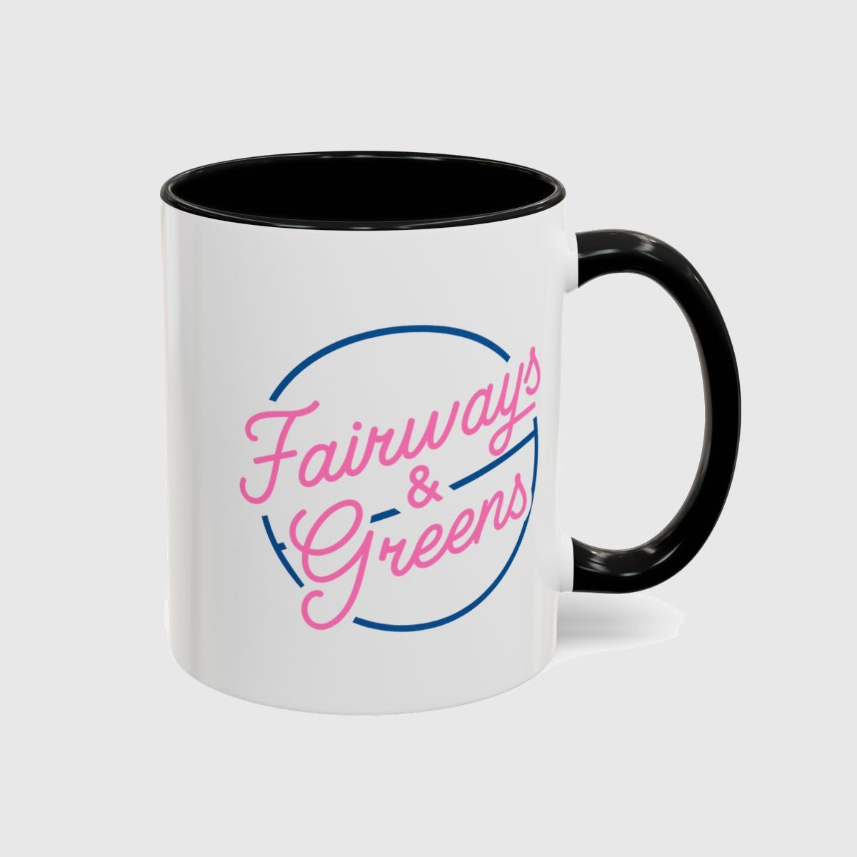 Fairways & Greens - Golf Mug in Black