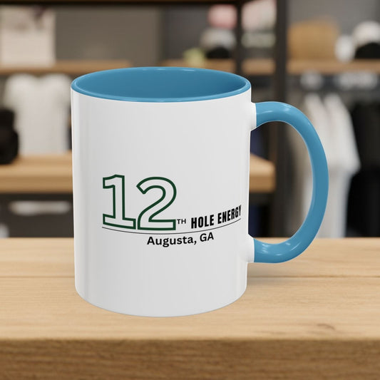 12th Hole Energy - Golf Mug in Light Blue