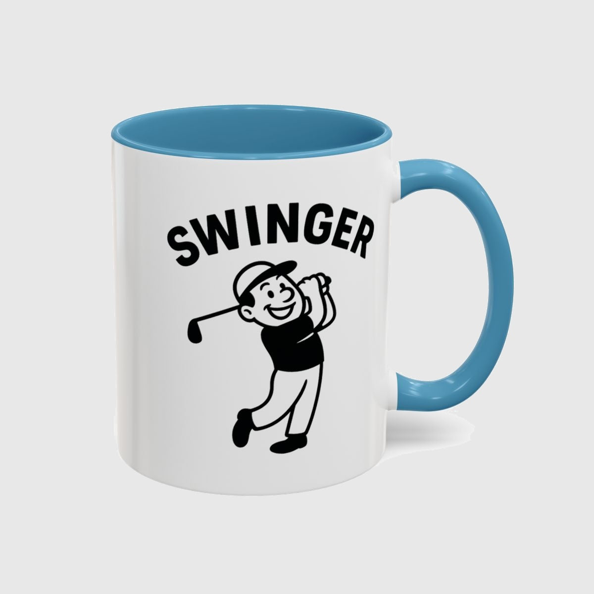 Swinger - Golf Mug in Light Blue