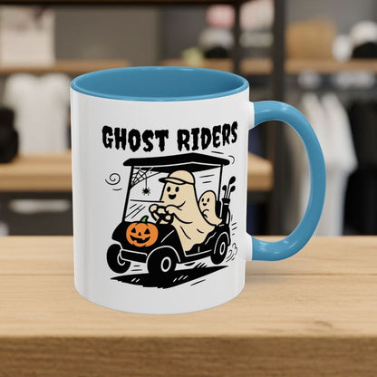 Ghost Riders - Golf Mug - 11oz in Light Blue