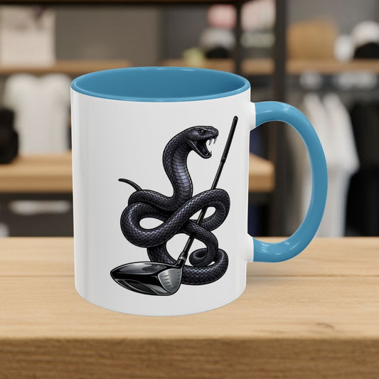 Strike Position - Mamba - Golf Mug in Light Blue
