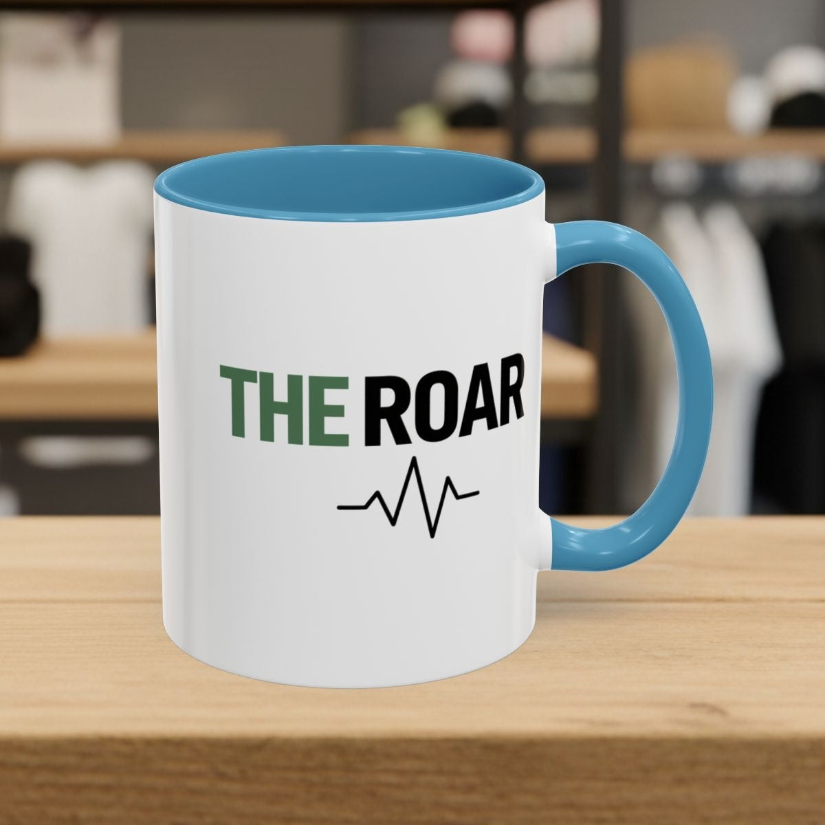 THE ROAR - Golf Mug - 11oz in Light Blue