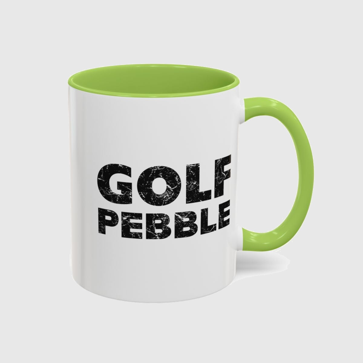 Golf Pebble - Golf Mug in Light Green