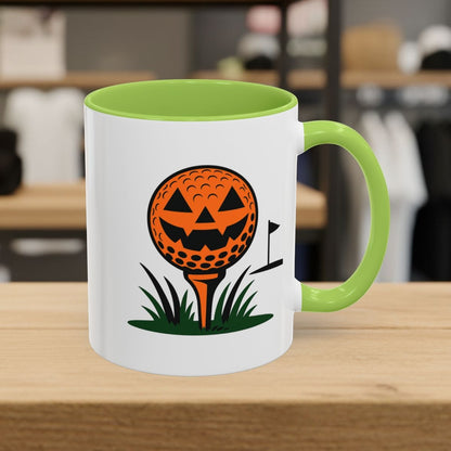 Tee Time Terror - Golf Mug - 11oz in Light Green
