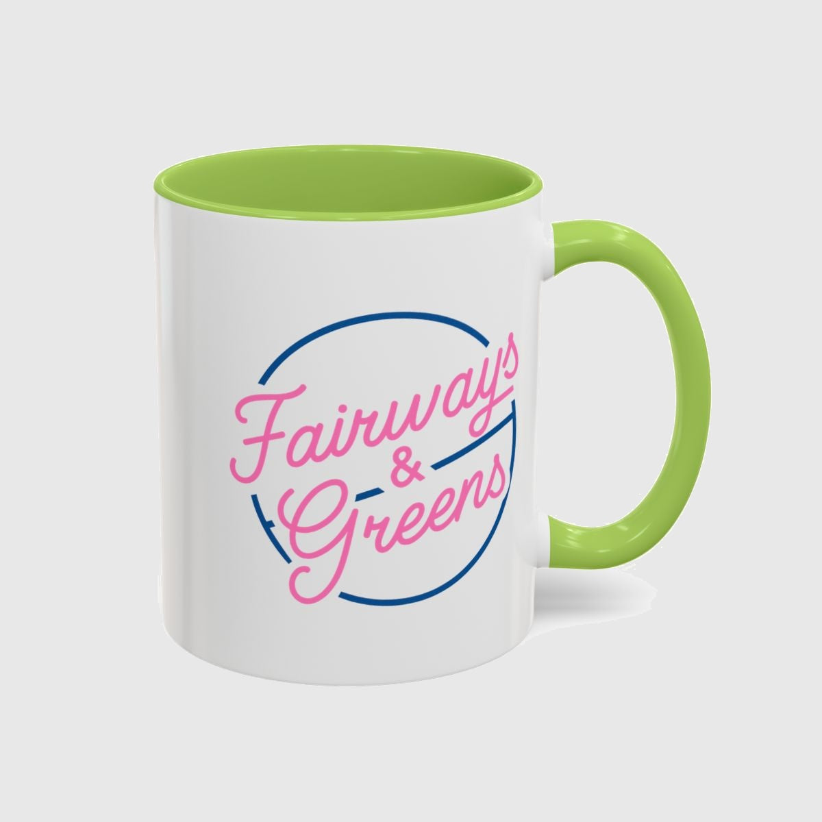 Fairways & Greens - Golf Mug in Light Green