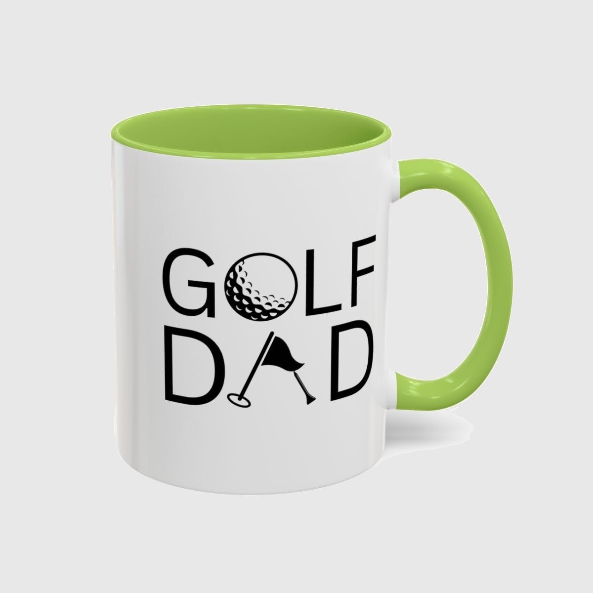 Golf Dad - Golf Mug in Light Green