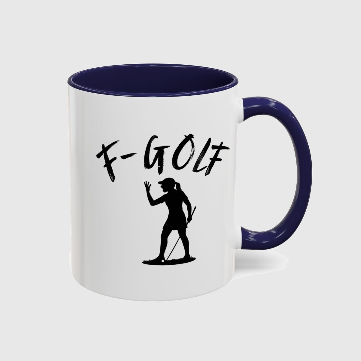 F-Golf (Female) - Golf Mug in Navy