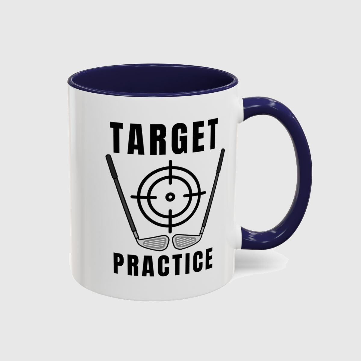 Target Practice - Golf Mug in Navy