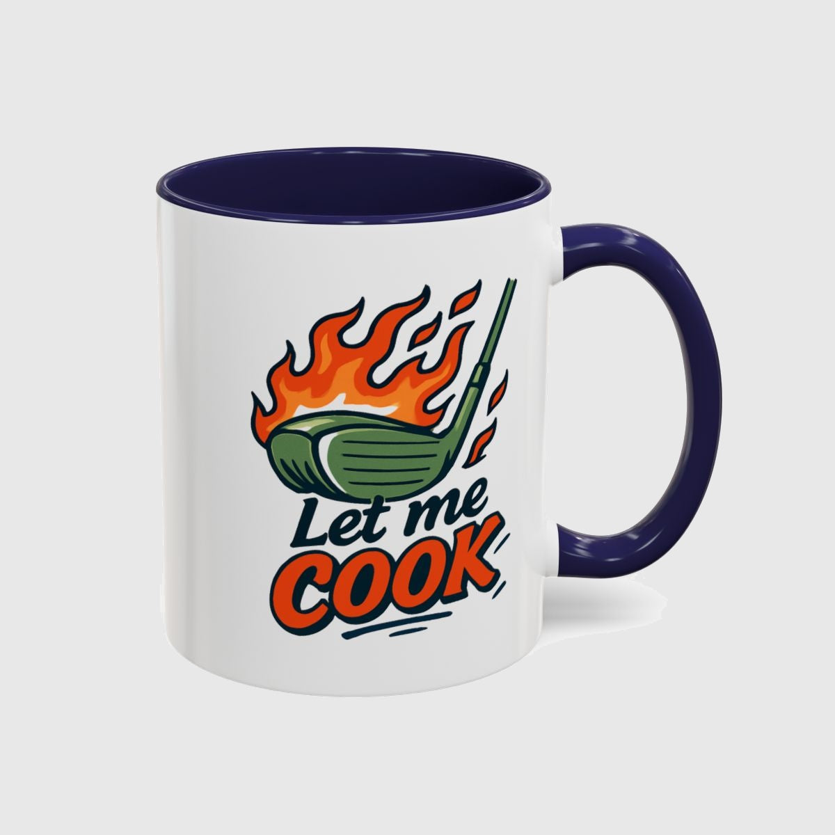 Let Me Cook - Golf Mug in Navy