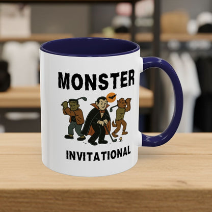 Monster Invitational - Golf Mug - 11oz in Navy