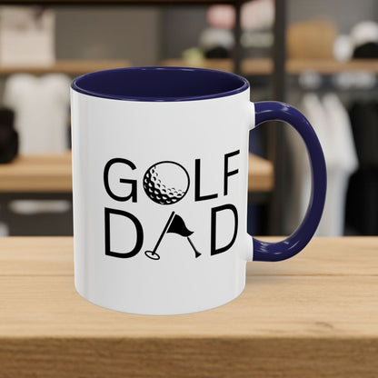 Golf Dad - Golf Mug - 11oz in Navy