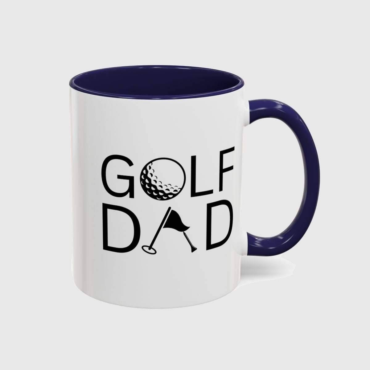 Golf Dad - Golf Mug in Navy