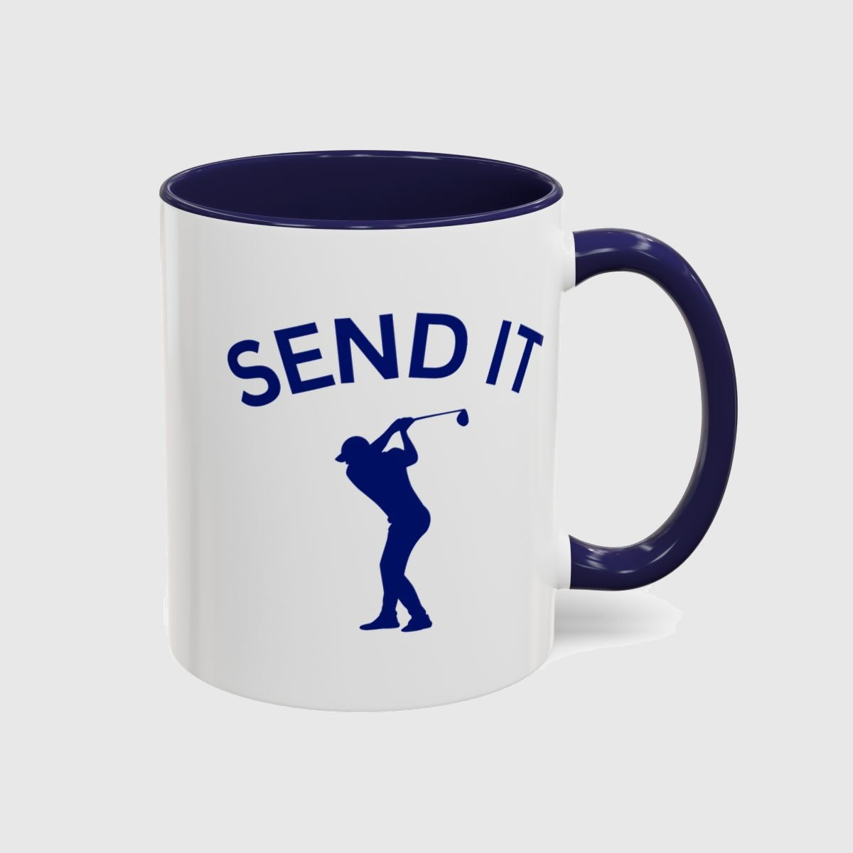 SEND IT (Male) - Golf Mug in Navy