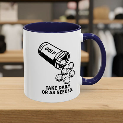 Golf Prescription - Golf Mug - 11oz in Navy