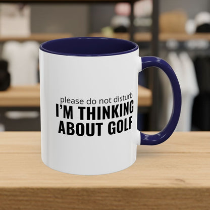 Do Not Disturb - Golf Mug - 11oz in Navy