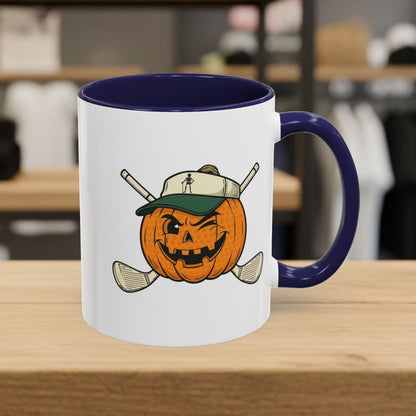 Golf or Gourd - Golf Mug - 11oz in Navy