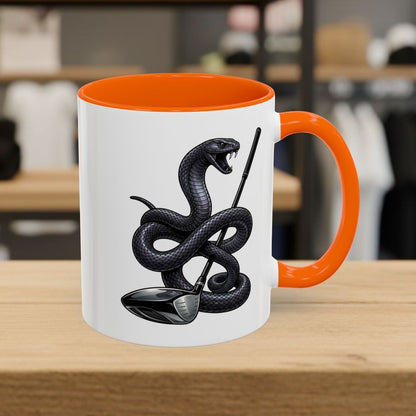 Strike Position - Mamba - Golf Mug in Orange