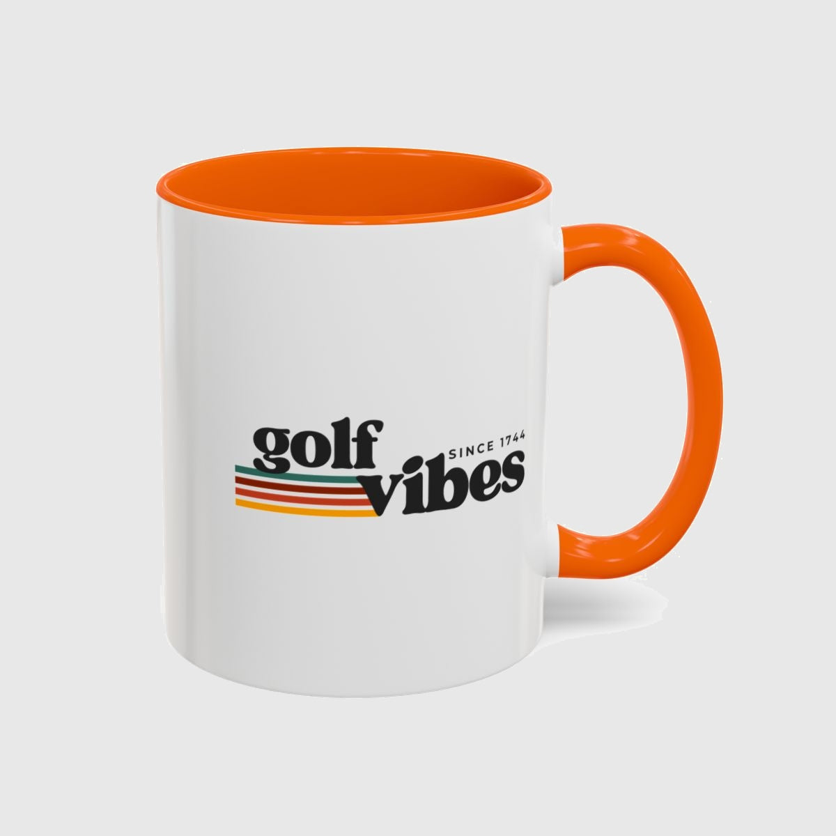 Golf Vibes - Golf Mug in Orange