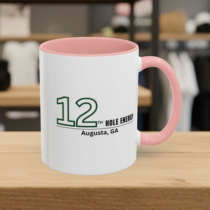 12th Hole Energy - Golf Mug in Pink