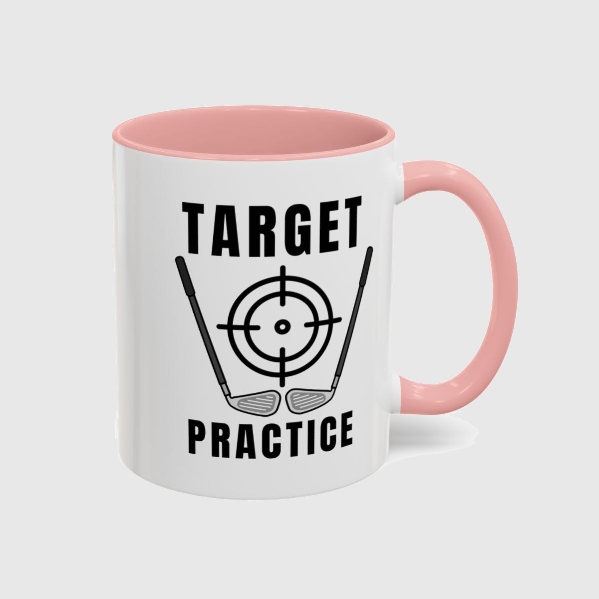 Target Practice - Golf Mug in Pink