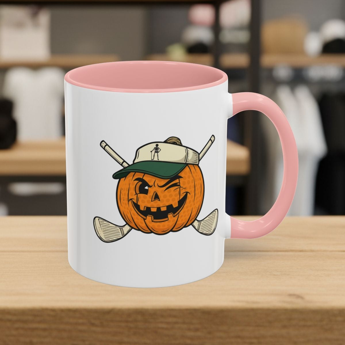 Golf or Gourd - Golf Mug - 11oz in Pink