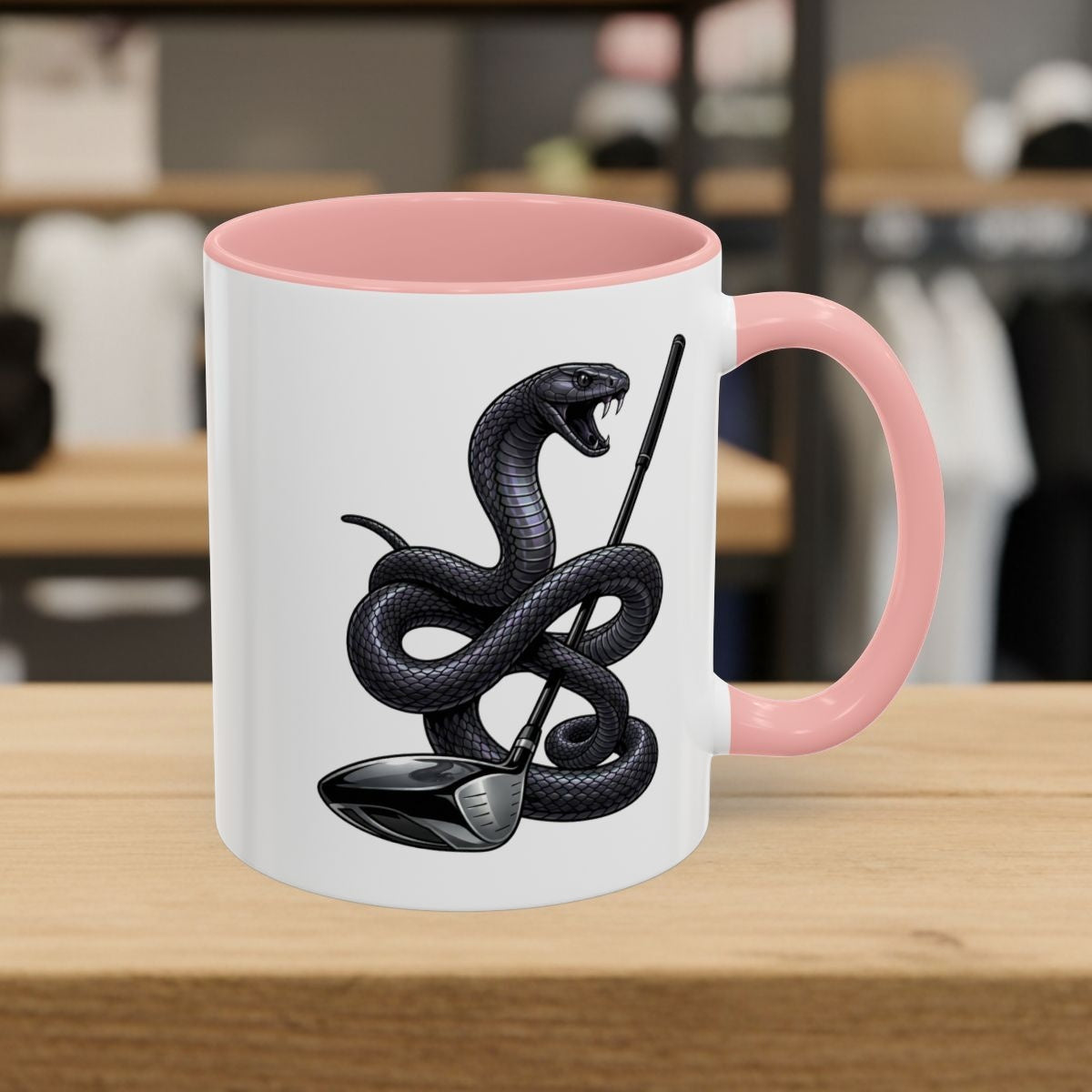 Strike Position - Mamba - Golf Mug in Pink