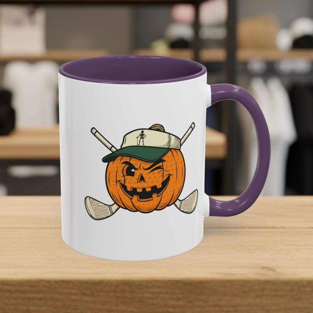 Golf or Gourd - Golf Mug - 11oz in Purple