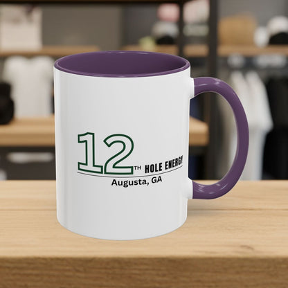 12th Hole Energy - Golf Mug in Purple