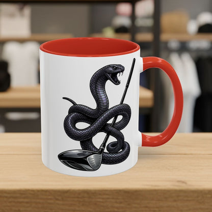 Strike Position - Mamba - Golf Mug in Red