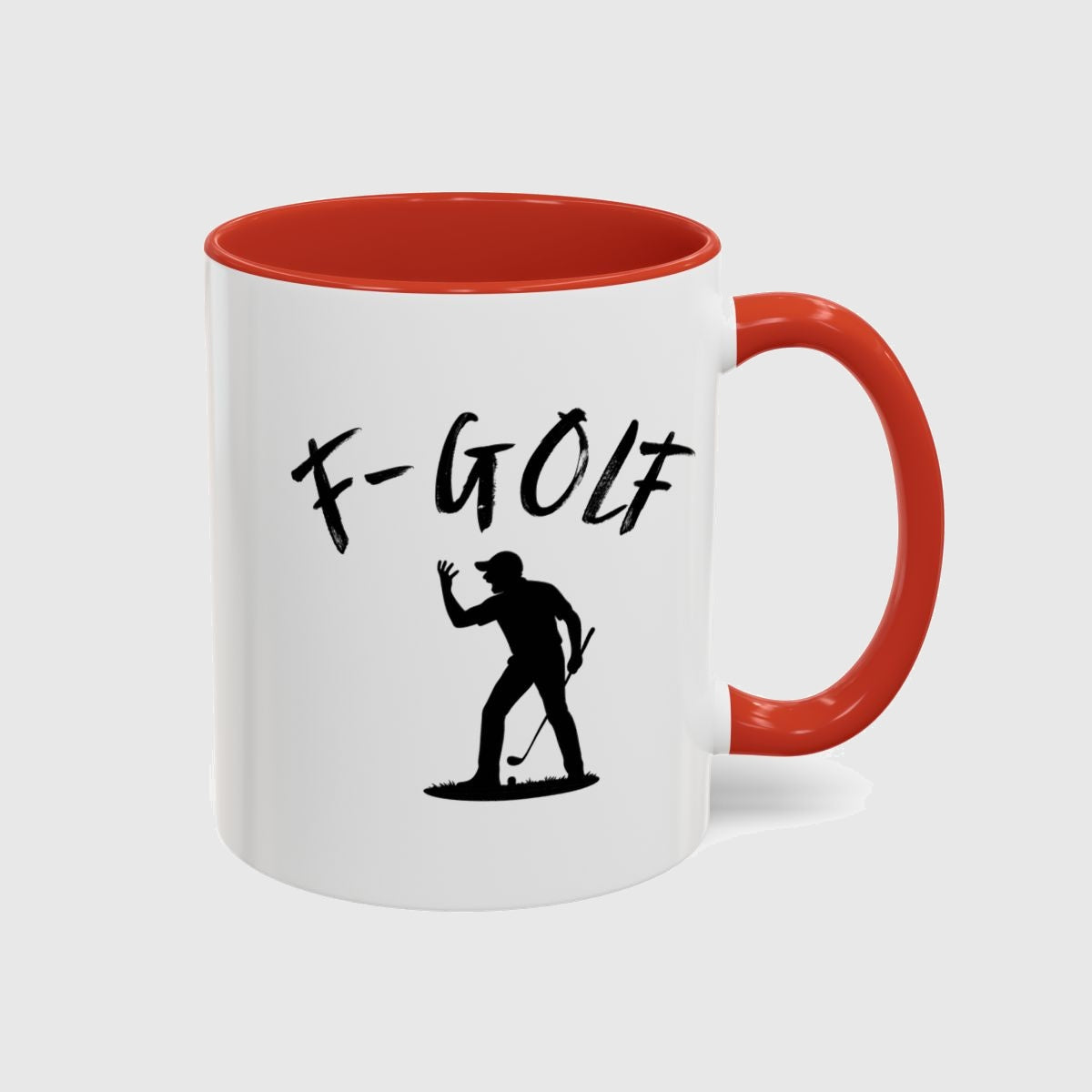 F-Golf (Male) - Golf Mug in Red