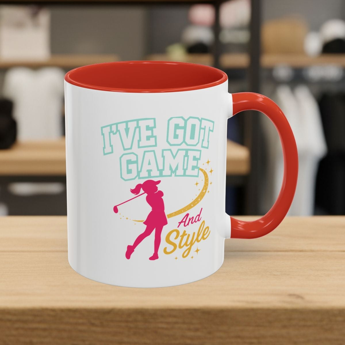 I've Got Game And Style - Golf Mug - 11oz in Red