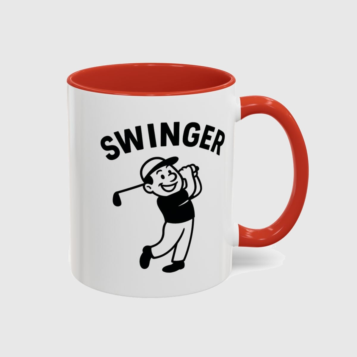 Swinger - Golf Mug in Red