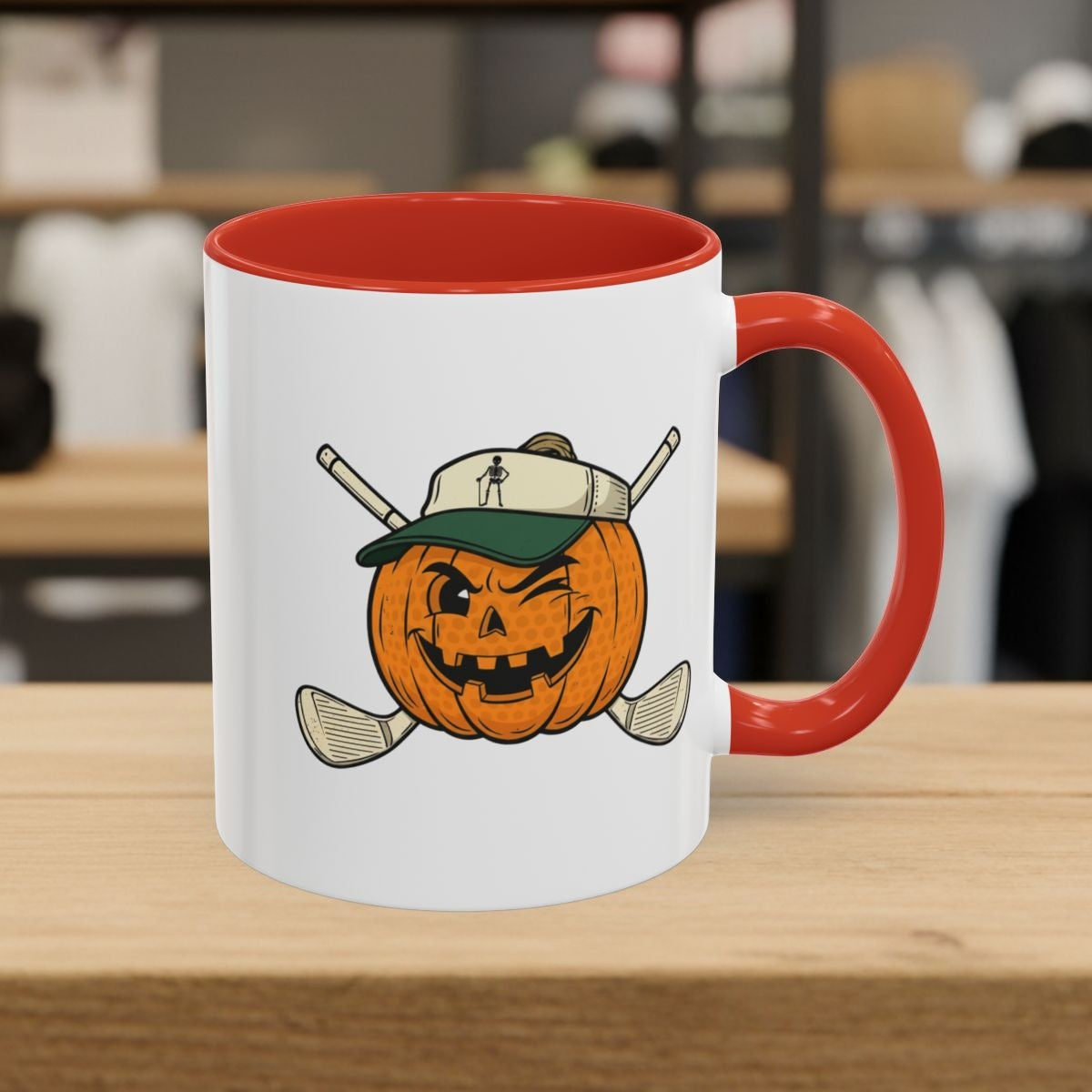 Golf or Gourd - Golf Mug - 11oz in Red