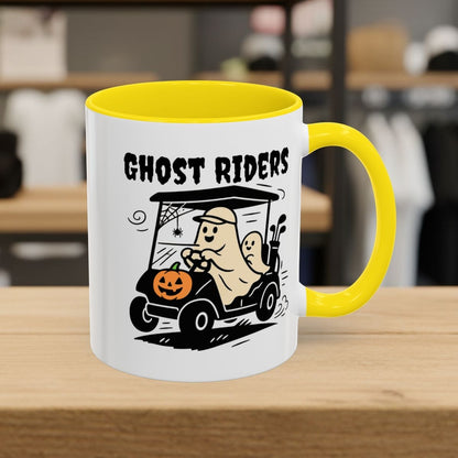 Ghost Riders - Golf Mug - 11oz in Yellow