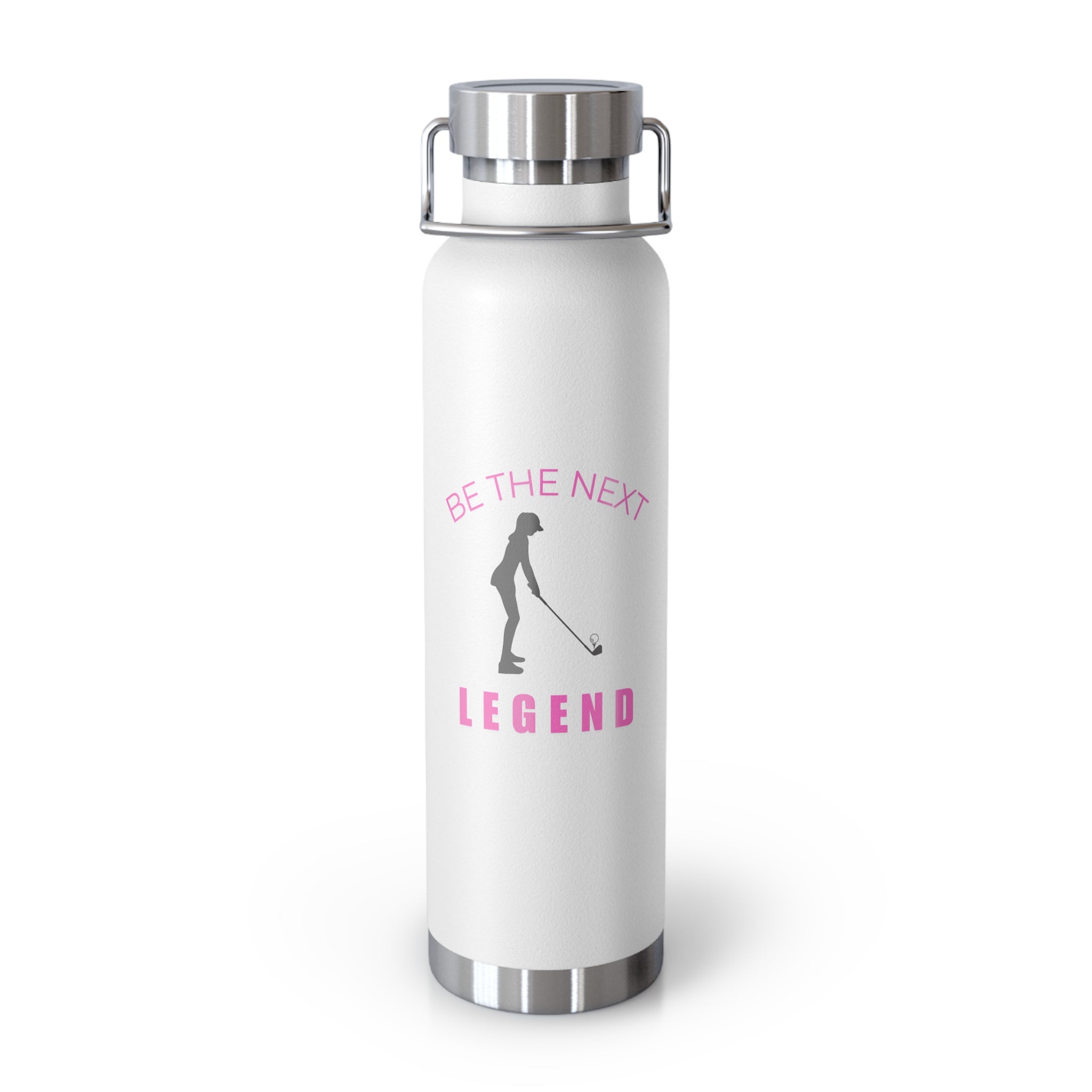 “BE THE NEXT LEGEND”  – Girls Golf Edition - Copper Insulated Bottle, 22oz