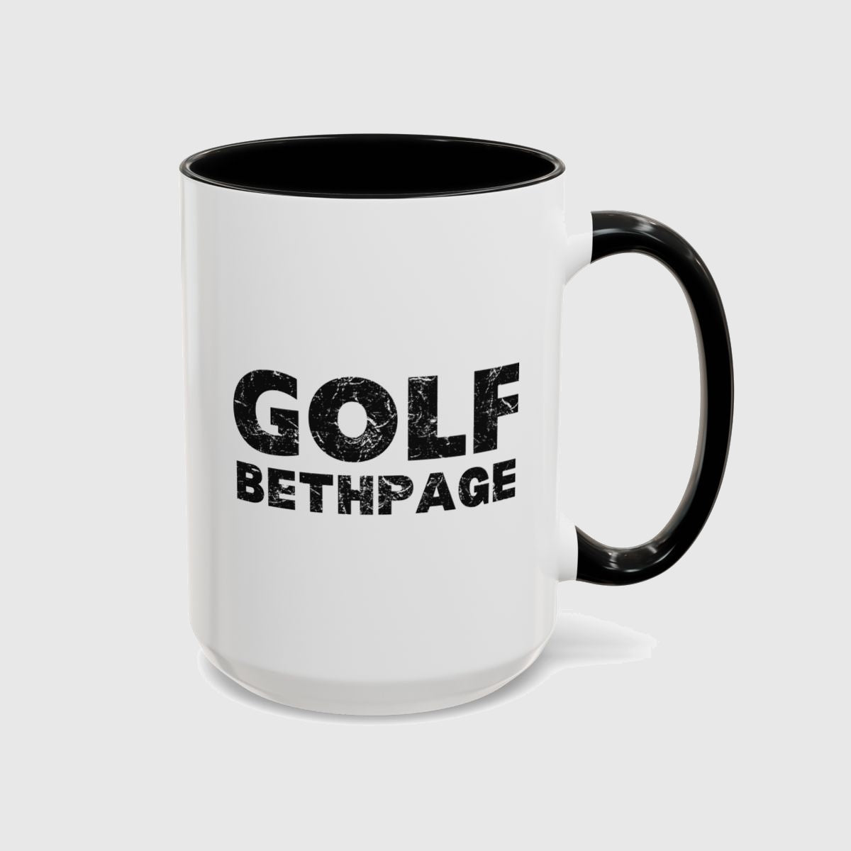 Golf Bethpage - Golf Mug in Black