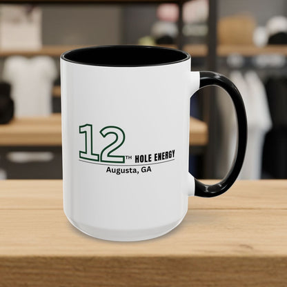 12th Hole Energy - Golf Mug in Black