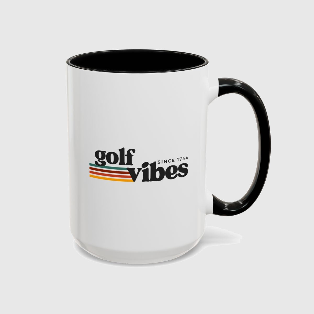 Golf Vibes - Golf Mug in Black
