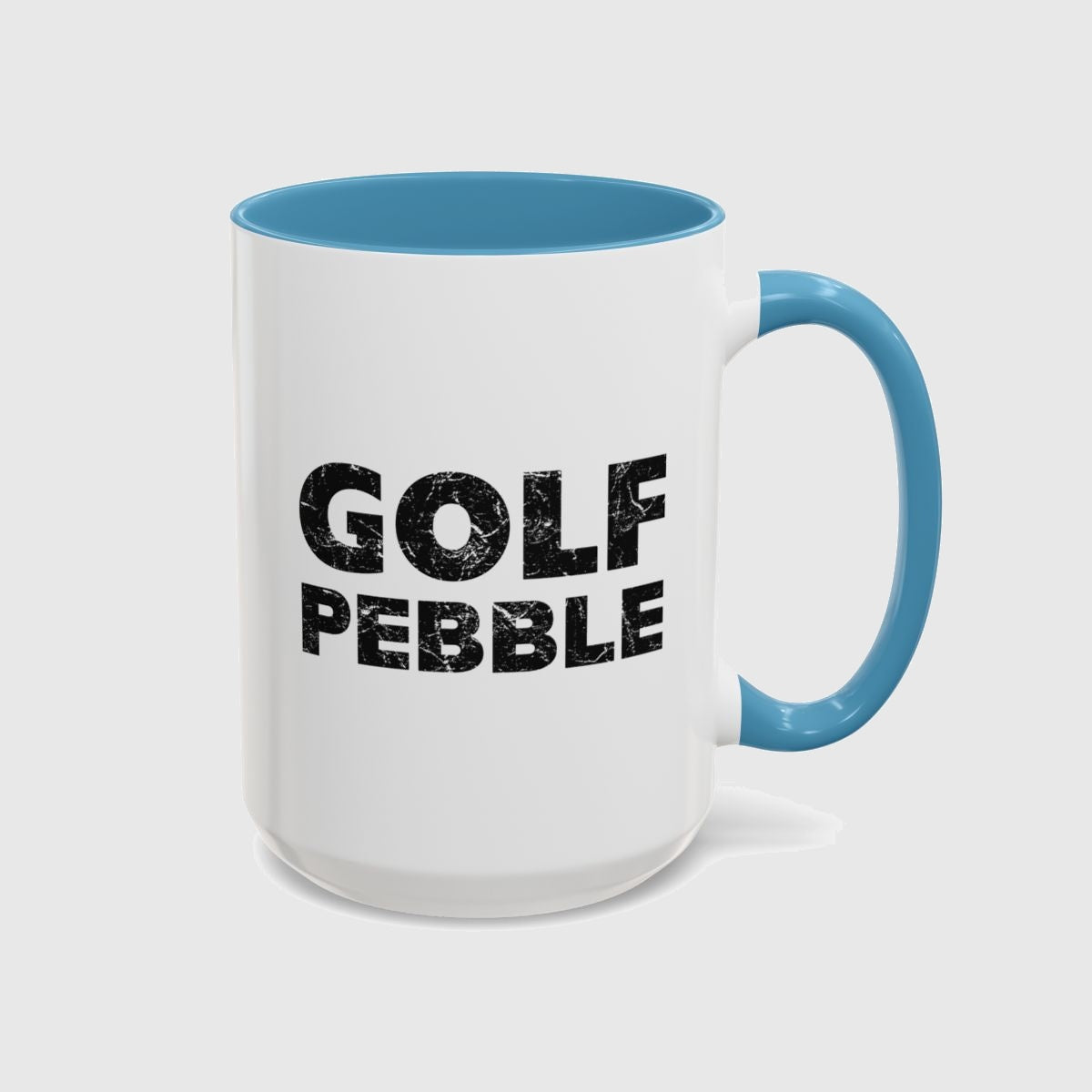 Golf Pebble - Golf Mug in Light Blue