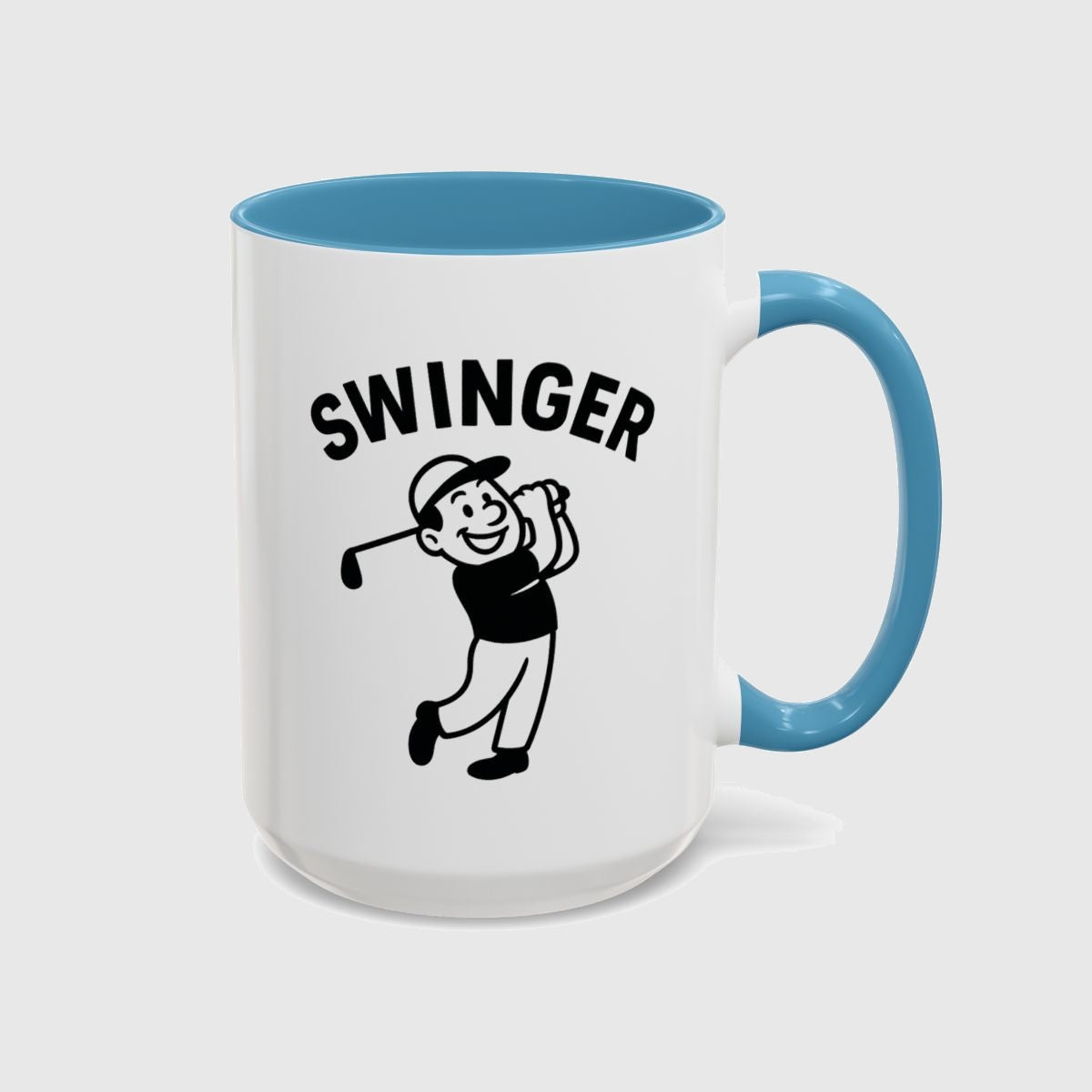 Swinger - Golf Mug in Light Blue