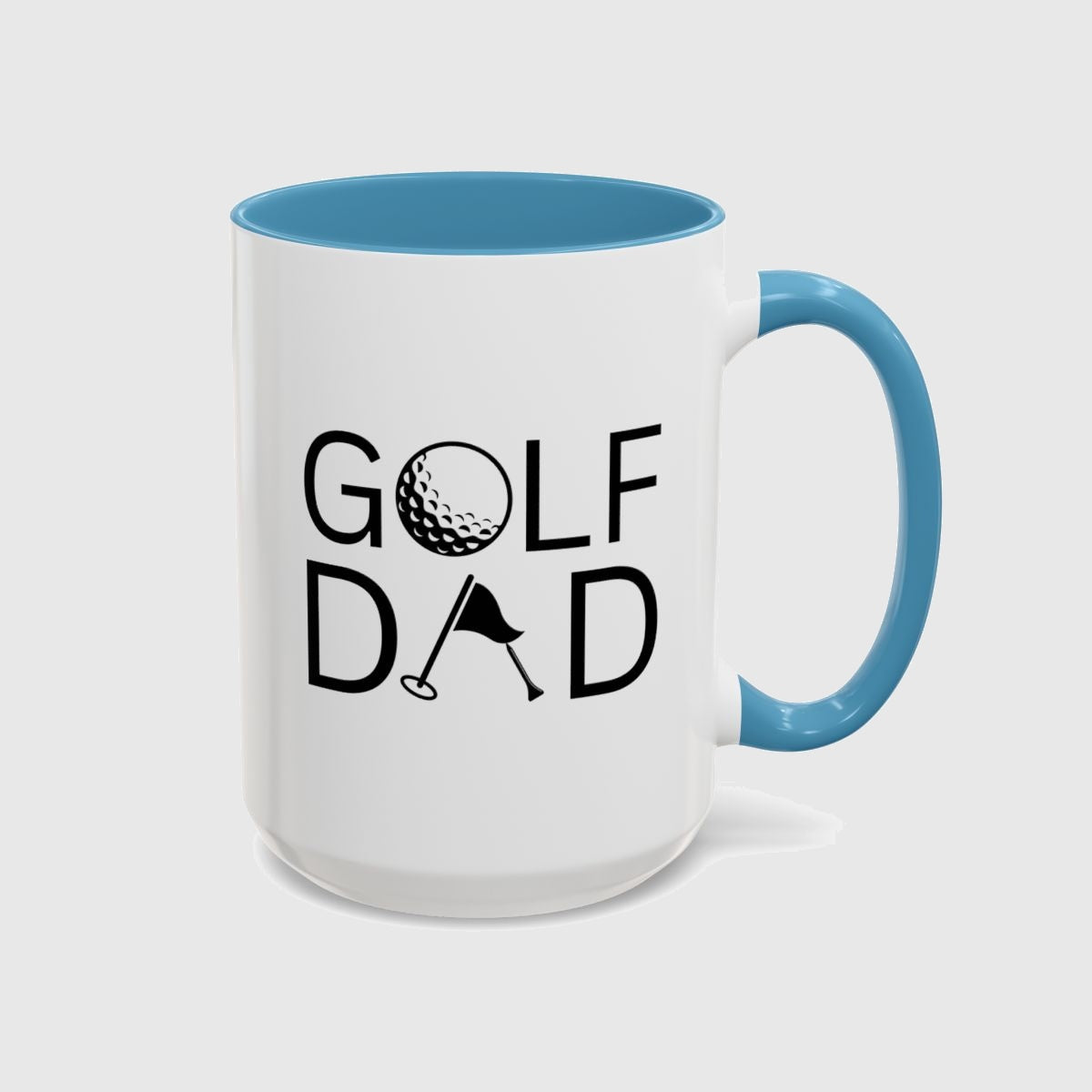 Golf Dad - Golf Mug in Light Blue