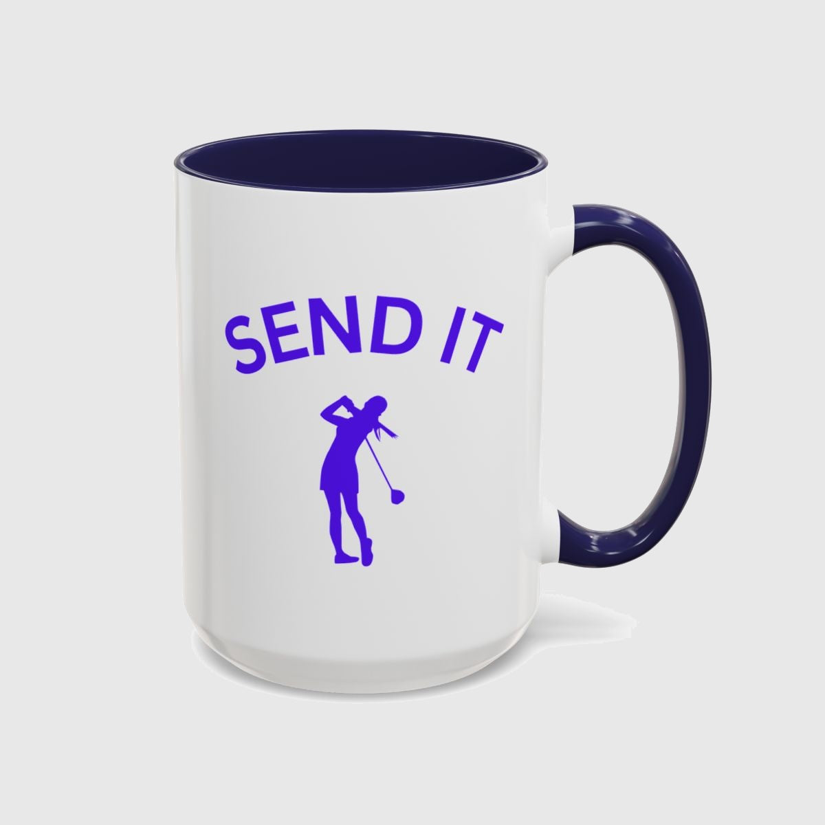 SEND IT (Female) - Golf Mug in Navy
