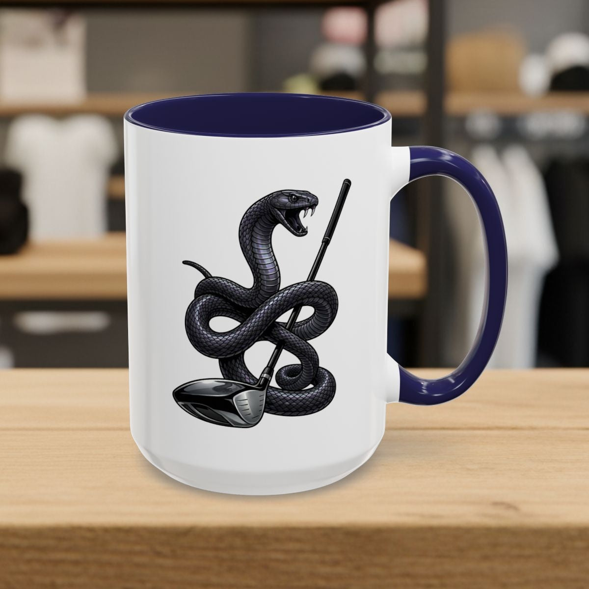 Strike Position - Mamba - Golf Mug in Navy