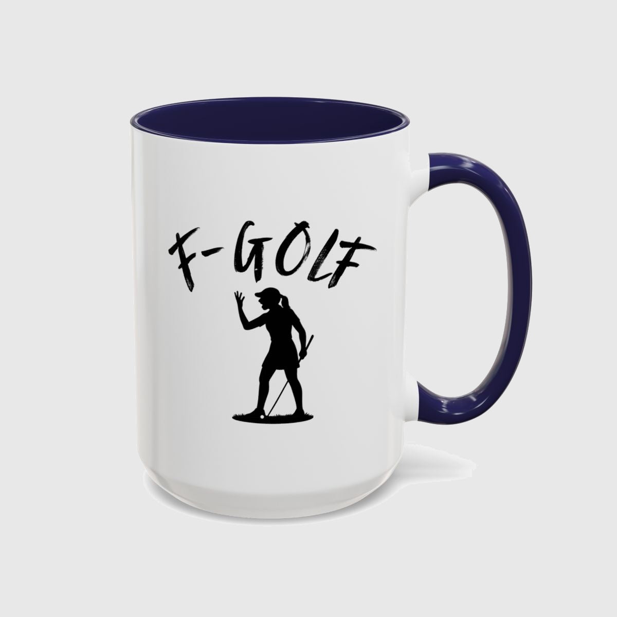 F-Golf (Female) - Golf Mug in Navy