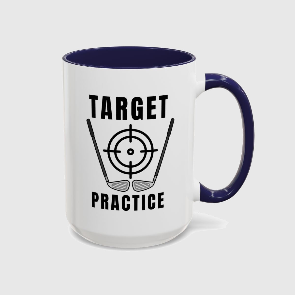 Target Practice - Golf Mug in Navy