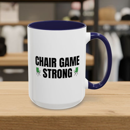 Chair Game Strong - Golf Mug in Navy