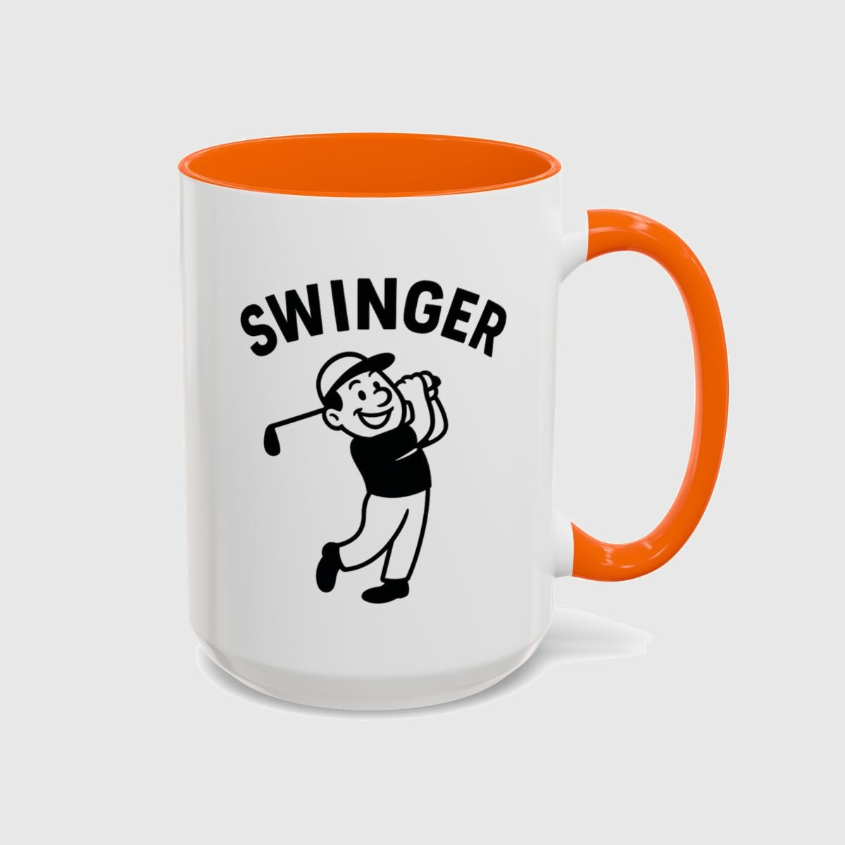 Swinger - Golf Mug in Orange