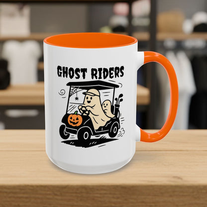 Ghost Riders - Golf Mug - 15oz in Orange